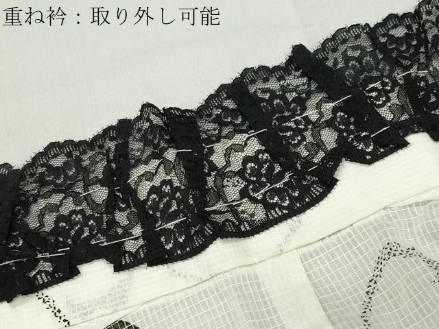 平和屋着物∴夏物 綿紅梅 浴衣 菊唐草文 綿 逸品 CABG4001gh