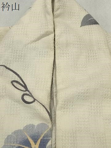 平和屋着物∴夏物 夢工房 浴衣 朝顔 綿 逸品 CABG4047gh