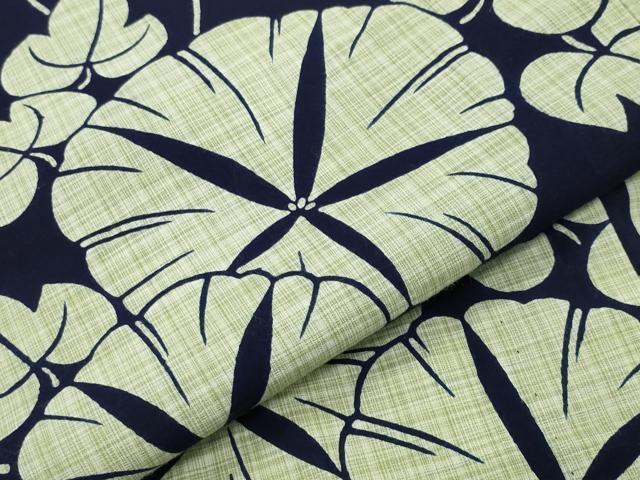 平和屋着物∴夏物 浴衣 朝顔 綿 逸品 CABG4138gh