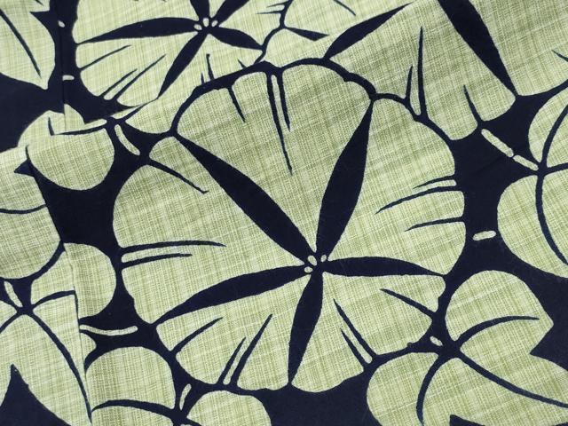 平和屋着物∴夏物 浴衣 朝顔 綿 逸品 CABG4138gh