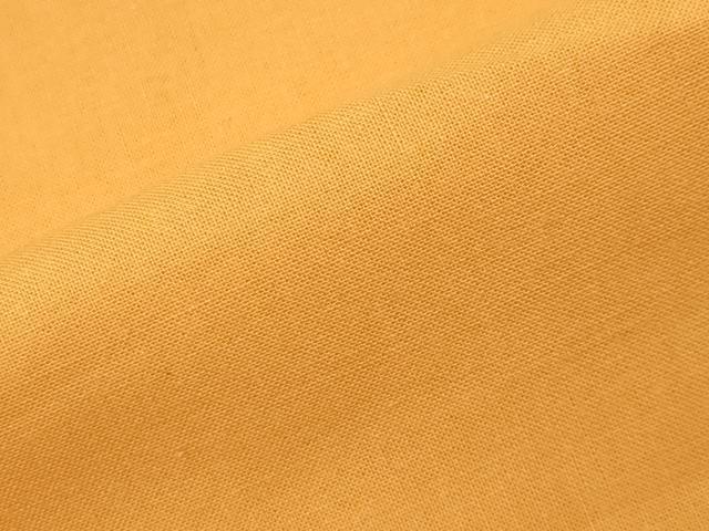 平和屋着物∴夏物 浴衣・小紋兼用 片身替わり 常磐緑色×金茶色 綿 逸品 CABG4182gh