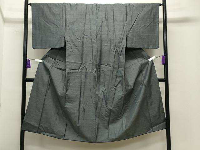 平和屋着物■男性 紬 幾何学文様 正絹 逸品 CABG4255gh