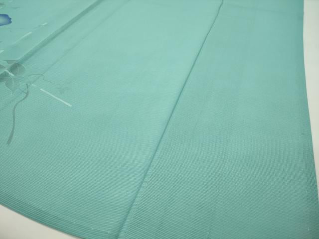 平和屋着物*夏物 訪問着 絽 朝顔 正絹 逸品 CABG4266gh