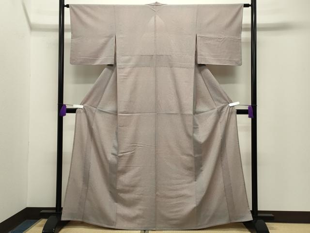 平和屋着物*夏物 洗える最高級着物 <英>はなぶさ謹製 江戸小紋 絽 鮫小紋柄 CABG4280gh