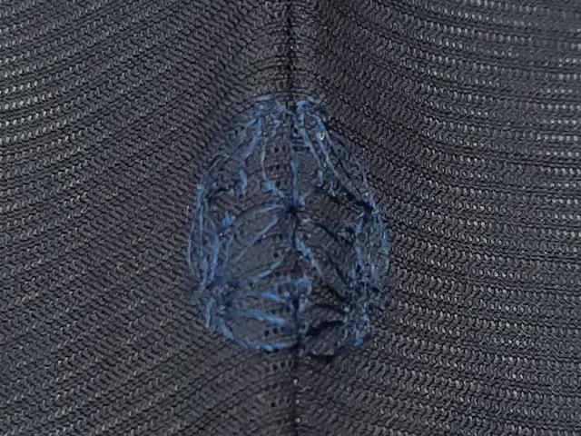 平和屋着物*夏物 色無地 絽 漆黒色 正絹 逸品 CABG4282gh