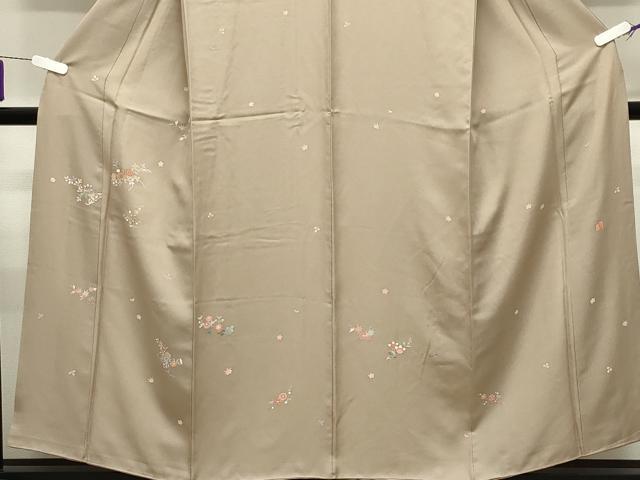 平和屋着物■訪問着 作家物 花籠文 金糸 正絹 逸品 CABG4319gh