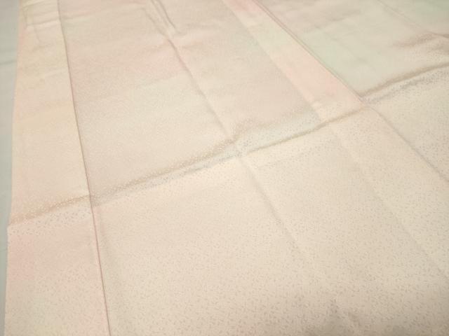 平和屋着物■長襦袢 無双仕立て 舞花地紋 暈し染め 半衿刺繍 正絹 逸品 CABG4324gh