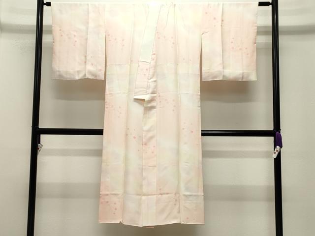 平和屋着物■長襦袢 袷 楓文 暈し染め 正絹 逸品 CABG4359gh