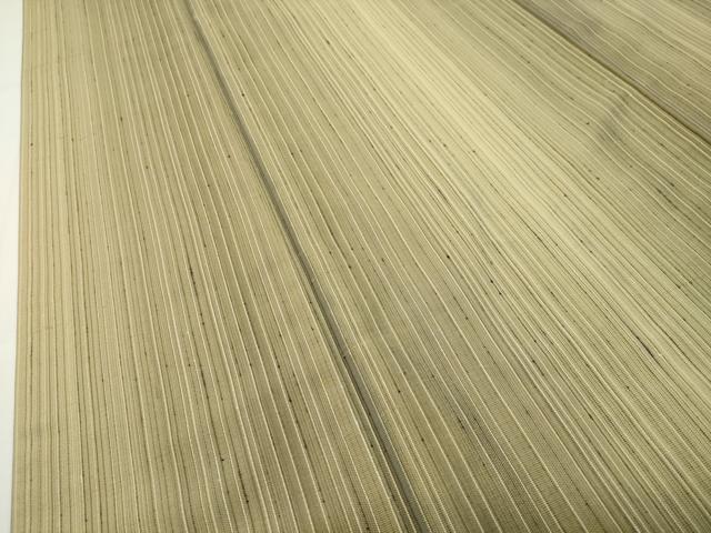 平和屋着物●上質な紬 縞 正絹 逸品 CABG4400gh