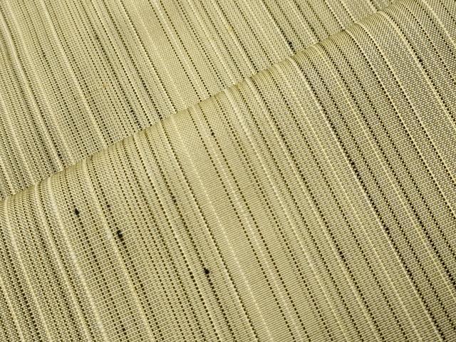 平和屋着物●上質な紬 縞 正絹 逸品 CABG4400gh