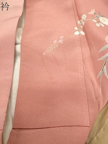 平和屋着物●訪問着 御所車梅花文 暈し染め 金彩 正絹 逸品 CABG4429gh