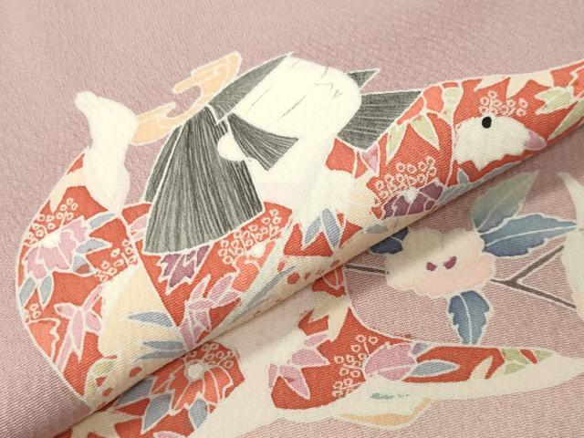 平和屋着物●訪問着 人物風景花文 正絹 逸品 CABG4442gh