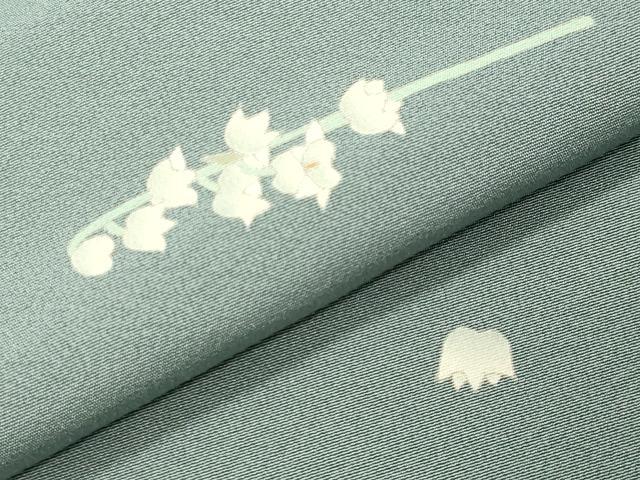 平和屋着物●京加賀糸目友禅作家 山崎巌 色留袖 枝花文 正絹 逸品 CABG4448gh