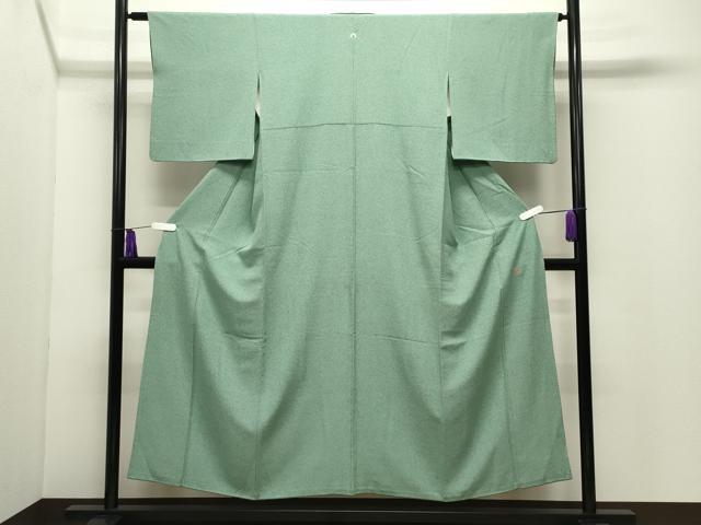 平和屋着物●本加賀友禅作家 毎田健治 小紋 霞文 正絹 逸品 CABG4477gh