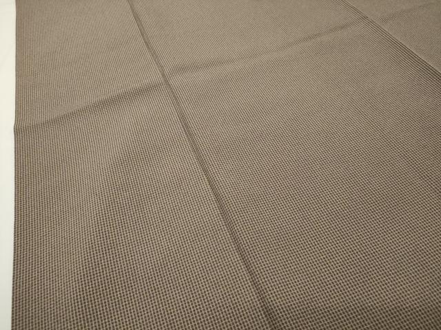平和屋着物●江戸小紋 角通し 正絹 逸品 CABG4493gh