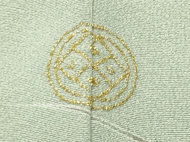 平和屋着物●訪問着 駒刺繍 飛鳥枝花文 金彩 鈴乃屋扱い 正絹 逸品 CABG4511gh