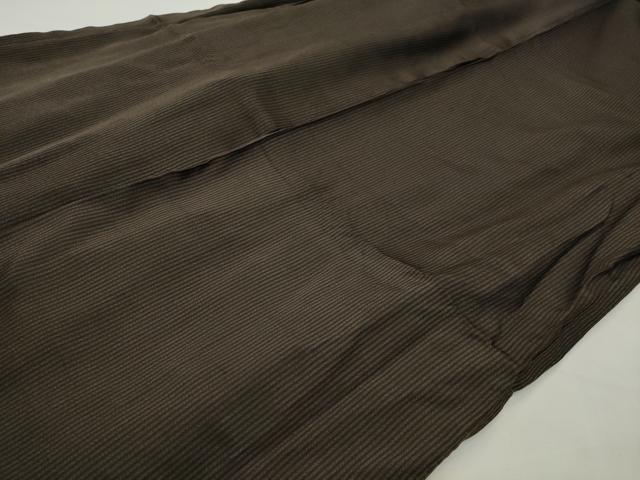 平和屋着物●男性 馬乗り袴 縞 正絹 逸品 CABG4542gh