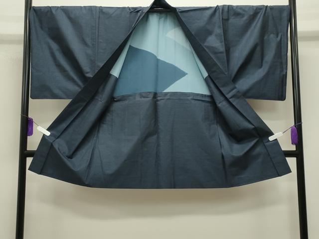 平和屋着物●男性 本場大島紬 アンサンブル 100亀甲 総詰め 反端付き 正絹 逸品 CABG4571gh