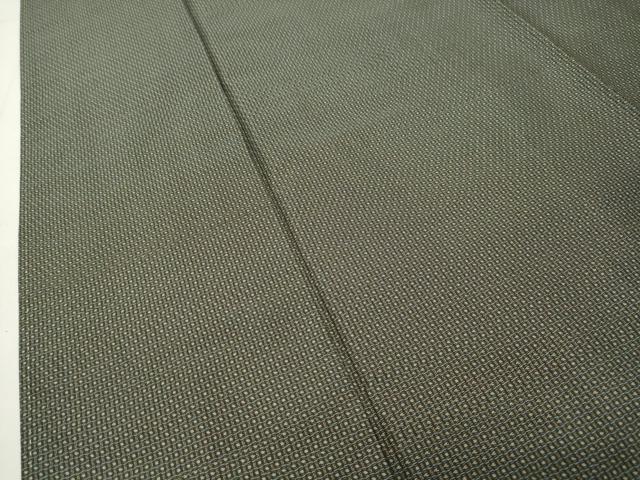 平和屋着物●大島紬 アンサンブル 格子柄 田代特製 反端付き 正絹 逸品 未使用 CABG4573gh