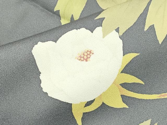 平和屋着物●訪問着 枝花文 正絹 逸品 CABG4592gh