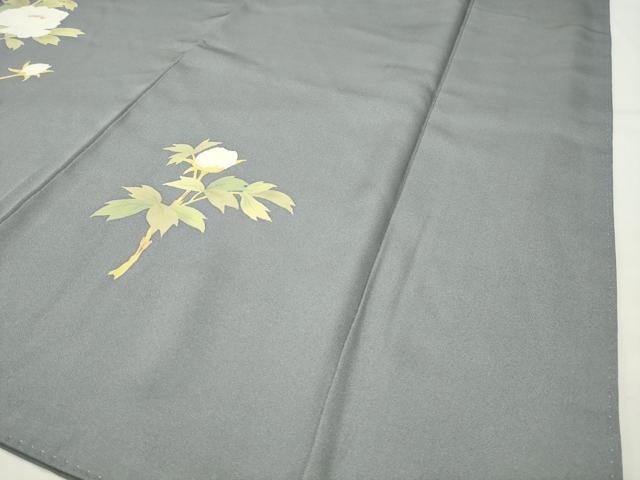 平和屋着物●訪問着 枝花文 正絹 逸品 CABG4592gh