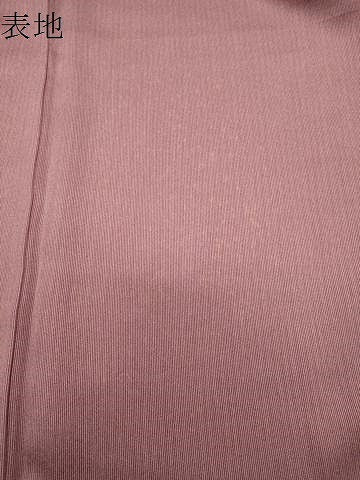平和屋着物●江戸小紋 万筋 蘇芳香色×灰梅色 ロング丈 正絹 逸品 CABG4610gh