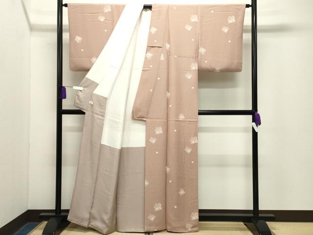 平和屋着物●上質な小紋 源氏香 正絹 逸品 CABG4657gh