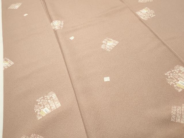 平和屋着物●上質な小紋 源氏香 正絹 逸品 CABG4657gh