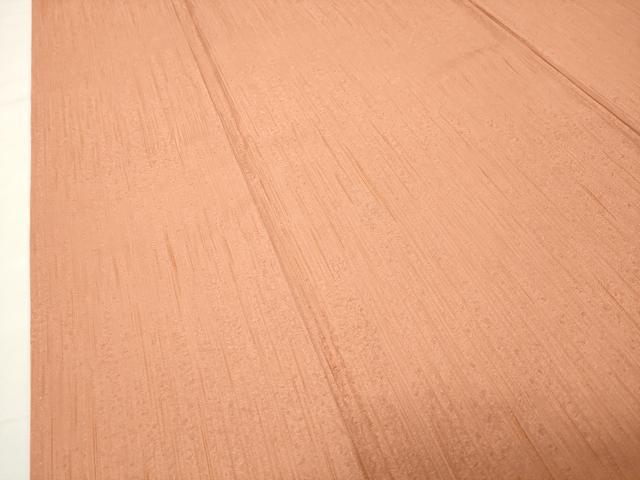 平和屋着物●上質な色無地 吉祥地紋 ときがら茶色 正絹 逸品 未使用 CABG4706gh