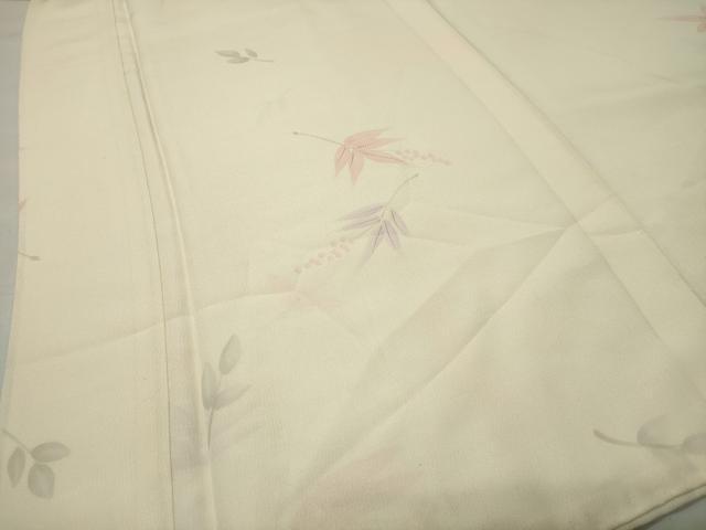 平和屋着物●長襦袢 無双仕立て 南天文 暈し染め 正絹 逸品 CABG4766gh