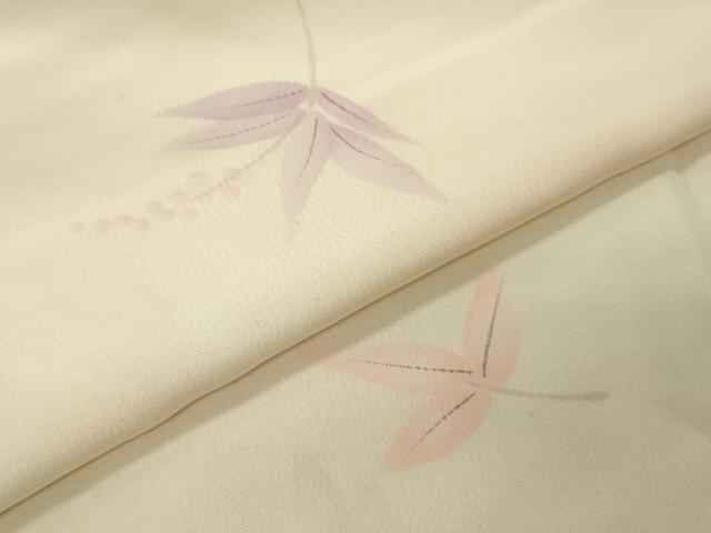 平和屋着物●長襦袢 無双仕立て 南天文 暈し染め 正絹 逸品 CABG4766gh