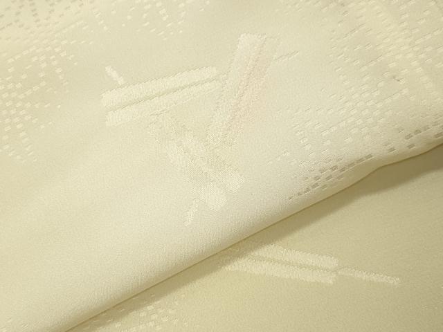 平和屋着物●長襦袢 無双仕立て 扇面麻の葉地紋 蛍暈し 正絹 逸品 CABG4767gh