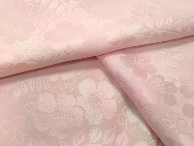 平和屋着物●長襦袢 無双仕立て 斜線草花地紋 暈し染め 正絹 逸品 CABG4779gh