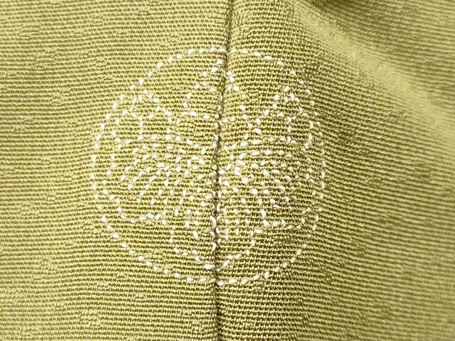 平和屋着物■豪華色留袖 樹林文 根岸色 正絹 逸品 CABG4824fb