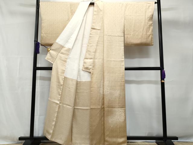 平和屋着物■色留訪問着 御所車青海波 暈し染め 正絹 逸品 CABG4847fb