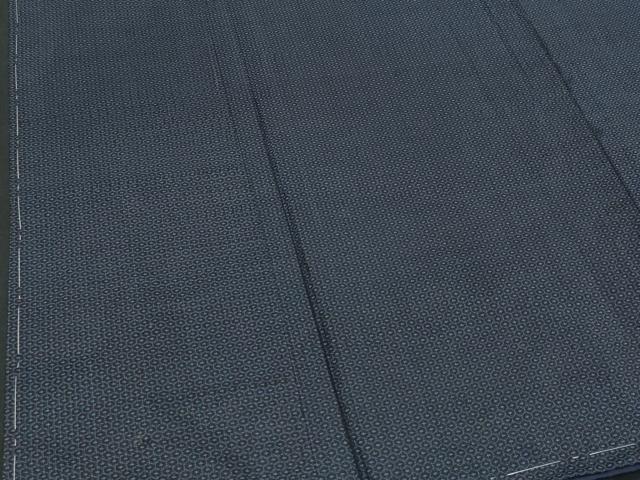 平和屋着物■男性 本場大島紬 80亀甲 総詰め 正絹 逸品 未使用 CABG4869fb
