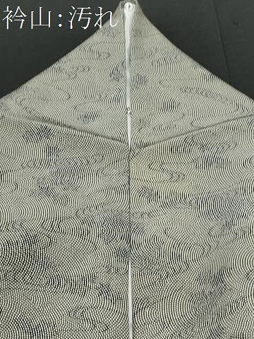 平和屋着物■江戸小紋 草花文 鮫小紋柄 正絹 逸品 CABG4883fb