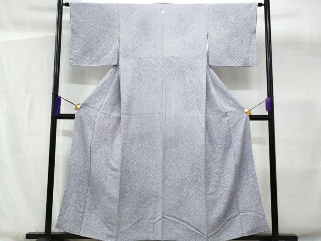 平和屋着物■上質な小紋 小花尽くし 暈し染め 正絹 逸品 未使用 CABG4885fb
