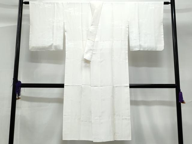 平和屋着物■長襦袢 袷 エ霞御所車花文 正絹 逸品 CABG4905fb