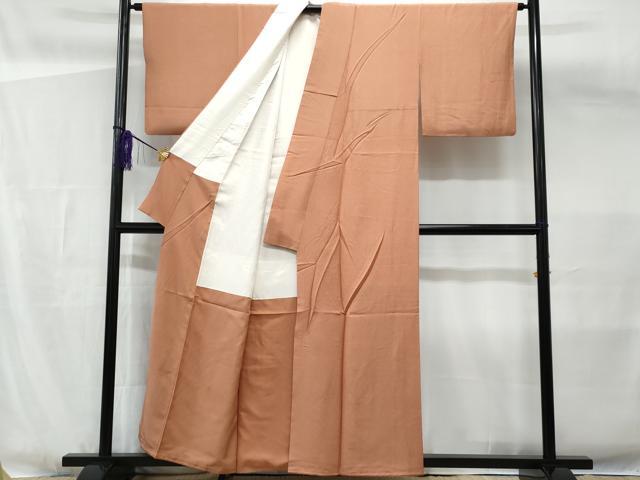 平和屋着物■秘蔵極鮫江戸小紋 鮫小紋柄 反端付き 正絹 逸品 CABG4911fb