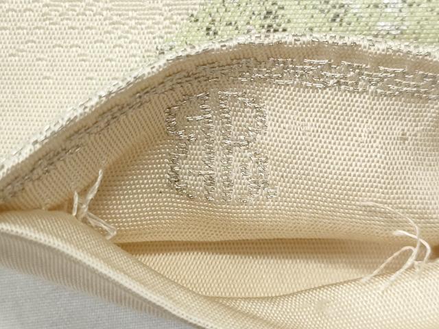 平和屋着物◎西陣 服部織物謹製 六通柄袋帯 霞文 正絹 逸品 CABG5047fb