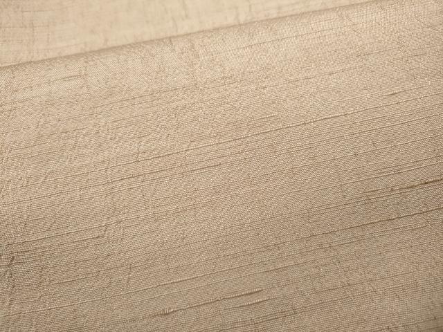 平和屋着物●上質な紬 色無地 洗柿色 高島屋扱い 正絹 逸品 CABG5261ut