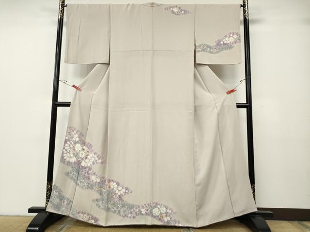 平和屋着物●訪問着 辻が花 絞り 正絹 逸品 CABG5276ut