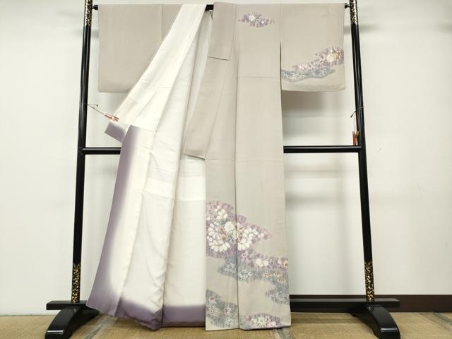 平和屋着物●訪問着 辻が花 絞り 正絹 逸品 CABG5276ut