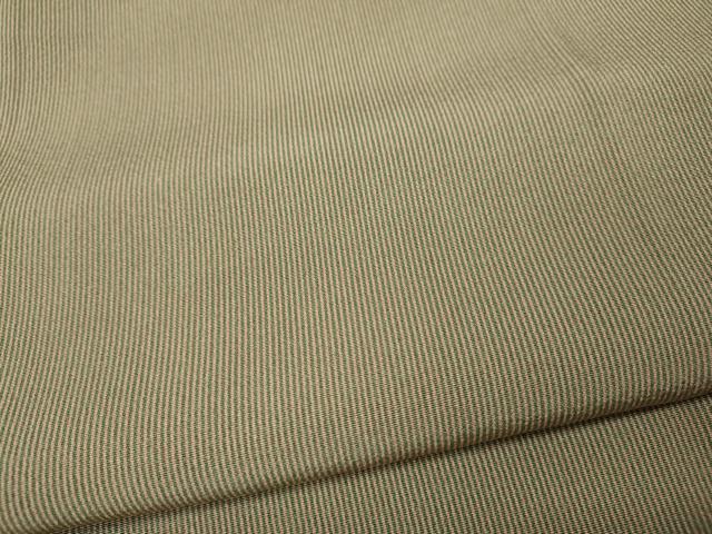 平和屋着物●江戸小紋 万筋 伽羅色×松葉色 正絹 逸品 CABG5289ut