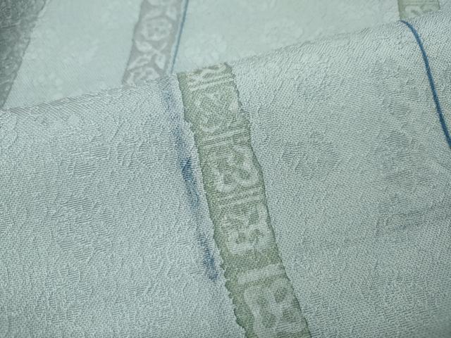 平和屋着物▼訪問着 ろうけつ染 吉祥花間道 暈し染め 正絹 逸品 CABG5290ut