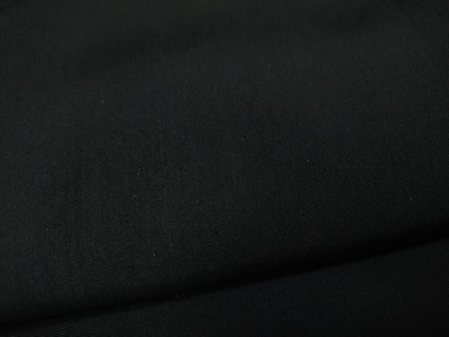 平和屋着物●男性 黒紋付・羽織セット 羽裏:仕覆文 正絹 逸品 CABG5302ut