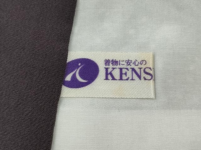 平和屋着物●江戸小紋 横段吉祥文 鬼しぼ縮緬 健勝苑扱い 正絹 逸品 CABG5318ut