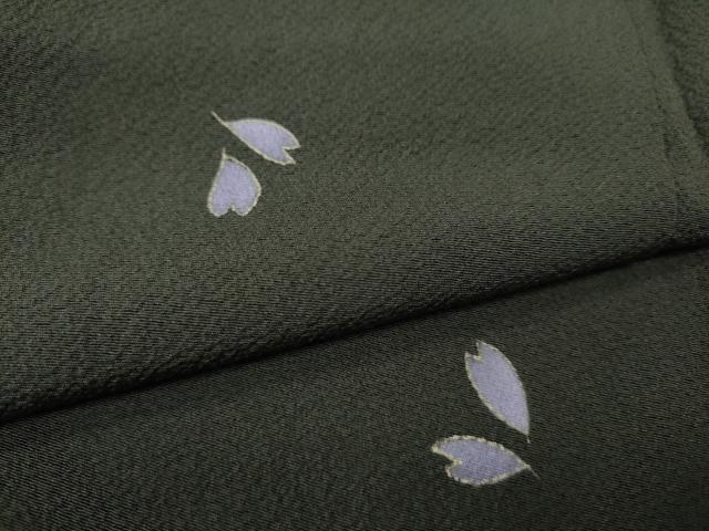 平和屋着物●世界的人形師 辻村寿三郎 ジュサブロー 訪問着 舞花びら 正絹 逸品 CABG5322ut