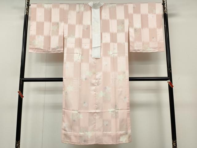 平和屋着物●長襦袢 無双仕立て 舞桜花文 洗える着物 CABG5328ut